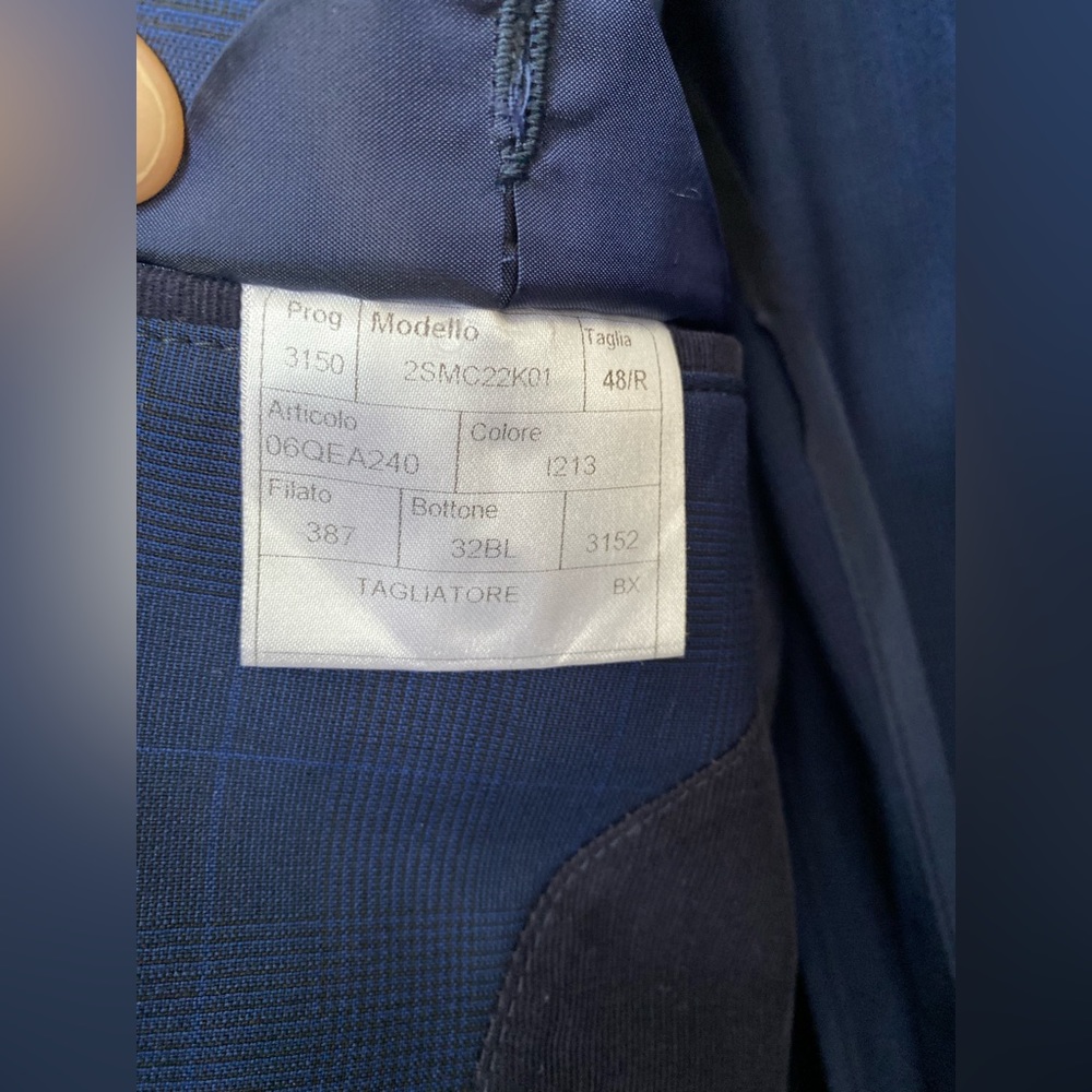 Tagliatore Prince of Wales Suit Jacket - Picture 7 of 8